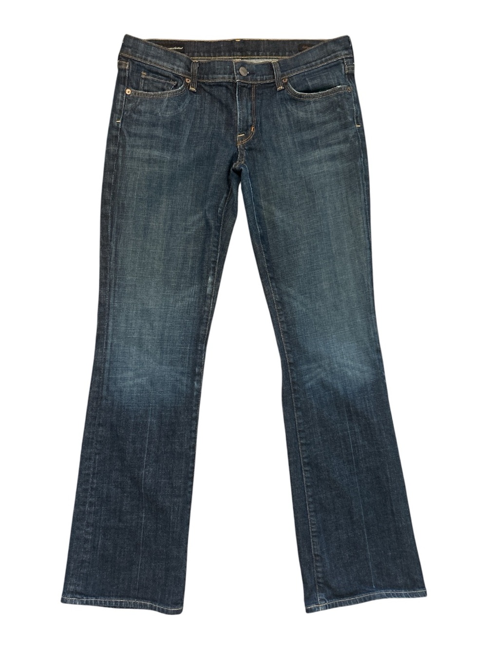Current/Elliott Kelly #001 Low Waist Bootcut Jeans Women’s 32 Dark Wash USA